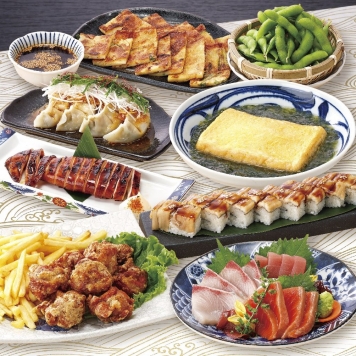 一丁満喫コース　飲み放題2時間付